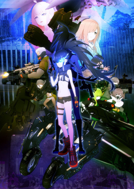 Poster for Black★★Rock Shooter: DAWN FALL